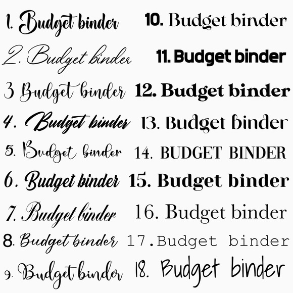 Custom budget binder - Picture 4 of 4